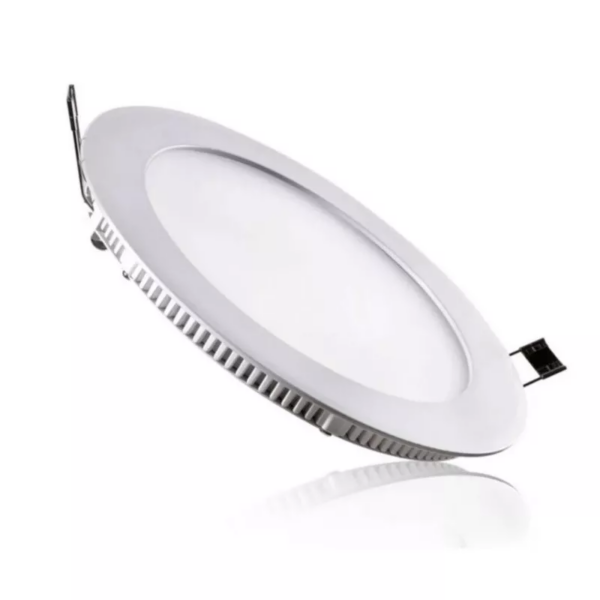 PER18WW Downlight Led Empotrable Circular Blanca 18W 85-265Vac Luz Cálida 3000K