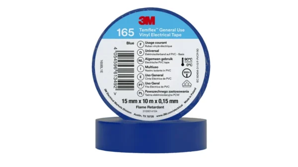 Cinta Aisl. Temflex 165 Vinilo 3/4"X 18Mts Azul